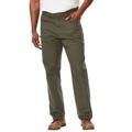 Men's Big & Tall Denim or Ripstop Carpenter Jeans by Wrangler® in Loden (Size 52 30)