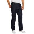 Men's Big & Tall Liberty Blues™ Loose-Fit Side Elastic 5-Pocket Jeans by Liberty Blues in Indigo (Size 44 40)
