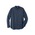 Men's Big & Tall Holiday Plaid Flannel Shirt by Liberty Blues in Tartan Plaid (Size 7XL)