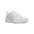 Men's New Balance® 608V5 Sneakers by New Balance in White Leather (Size 13 EE)