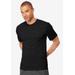 Men's Big & Tall Hanes® Cool DRI® Tagless® T-Shirt by Hanes in Black (Size M)