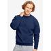 Men's Big & Tall Hanes® ComfortBlend® EcoSmart® Crewneck Sweatshirt by Hanes in Navy (Size S)