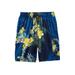 Men's Big & Tall KS Island™ 8" Flex Cargo Swim Trunks by KS Island in Yellow Hibiscus (Size 5XL)