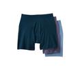 Men's Big & Tall Cotton Cycle Briefs 3-Pack by KingSize in Assorted Colors (Size 3XL) Underwear