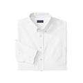 Men's Big & Tall KS Signature Wrinkle-Free Oxford Dress Shirt by KS Signature in White (Size 17 1/2 35/6)