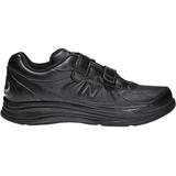 Men's New Balance® 577 Velcro Walking Shoes by New Balance in Black Silver (Size 10 EEEE)