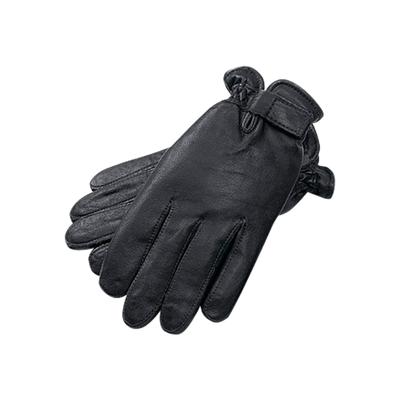 Men's Big & Tall EXTRA-LARGE ADJUSTABLE DRESS GLOVES by KingSize in Black (Size 3XL)