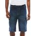 Men's Big & Tall Liberty Blues™ Denim Cargo Shorts by Liberty Blues in Medium Blue (Size 46)