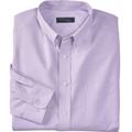 Men's Big & Tall KS Signature Wrinkle-Free Oxford Dress Shirt by KS Signature in Soft Purple (Size 24 35/6)