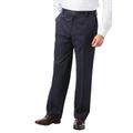 Men's Big & Tall Dockers® Signature Lux Flat Front Khakis by Dockers in Dockers Navy (Size 48 36)