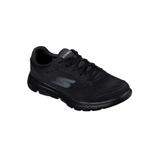 Men's Skechers® Go Walk Lace-Up Sneakers by Skechers in Black (Size 11 1/2 M)