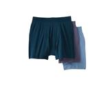 Men's Big & Tall Cotton Boxer Briefs 3-Pack by KingSize in Assorted Colors (Size 3XL)