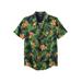 Men's Big & Tall KS Island Printed Rayon Short-Sleeve Shirt by KS Island in Tropical Floral (Size 4XL)