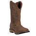 Men's Dan Post Blayde 11" Shaft Distressed Steel Toe Boot by Dan Post in Saddle Tan (Size 9 M)