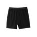 Men's Big & Tall Performance Flex Boxers by KingSize in Black (Size 4XL)