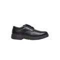 Wide Width Men's Deer Stags® Service Comfort Oxford Shoes by Deer Stags in Black (Size 11 1/2 W)