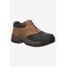 Extra Wide Width Men's Propét® Blizzard Ankle-Zip Boot by Propet in Brown (Size 8 1/2 EW)