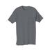 Men's Big & Tall Hanes® Beefy-T Pocket T-Shirt by Hanes in Smoke Gray (Size L)