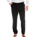 Men's Big & Tall Dockers® Signature Lux Flat Front Khakis by Dockers in Black (Size 42 34)