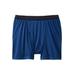 Men's Big & Tall Performance Flex Boxer Briefs by KingSize in Midnight Navy (Size XL)