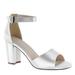 Dyeables Amaya - Womens 9 White Sandal Medium