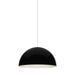 Visual Comfort Modern Collection Powell Street 12 Inch LED Mini Pendant - 700FJPSPBWS-LED930