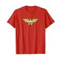 Wonder Woman Golden Logo T Shirt T-Shirt