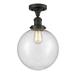 Innovations Lighting Bruno Marashlian Beacon 10 Inch 1 Light Semi Flush Mount - 517-1CH-OB-G204-10-LED