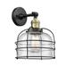 Innovations Lighting Bruno Marashlian Bell Cage 12 Inch Wall Sconce - 203-BAB-G74-CE-LED