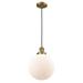 Innovations Lighting Bruno Marashlian Beacon 10 Inch Mini Pendant - 201C-BB-G201-10-LED