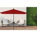 Birch Lane™ Natalie 8.58' W x 6.75' L Rectangular Market Sunbrella Umbrella Metal | 101 H in | Wayfair 1CA47A9AD1E5421DA0877D5EBA62FE3B