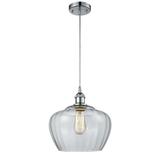 Innovations Lighting Bruno Marashlian Large Fenton 11 Inch LED Mini Pendant - 516-1P-PC-G92-L-LED