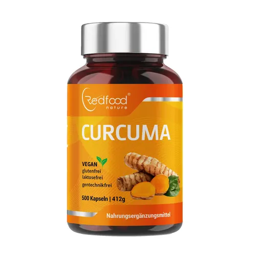 Curcuma 500 Kapseln - Curcumin + Piperin