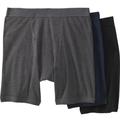 Men's Big & Tall Cotton Cycle Briefs 3-Pack by KingSize in Assorted Basic (Size XL) Underwear