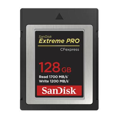 SanDisk 128GB Extreme PRO CFexpress Card Type B SDCFE-128G-ANCNN