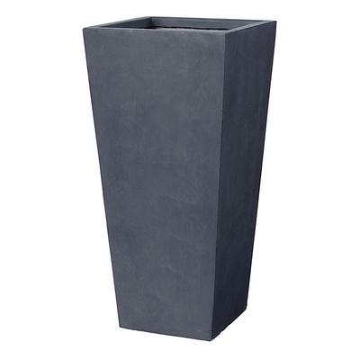 Arlo Planter - Charcoal, Medium - Ballard Designs