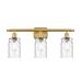 Innovations Lighting Bruno Marashlian Candor 26 Inch 3 Light Bath Vanity Light - 516-3W-SG-G352-LED