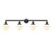 Innovations Lighting Bruno Marashlian Small Oxford 46 Inch 4 Light Bath Vanity Light - 215-BK-G531-LED