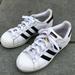 Adidas Shoes | Adidas Superstar Classic Sneakers Women’s 6 1/2 | Color: Black/White | Size: Kids’ Size 5/Women’s 6 1/2