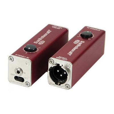 Switchcraft AudioStix Stereo 3.5mm Female to Balanced Mono XLR Male Adapter 318