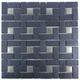 Sygma Group - Carreaux mosaique noir et gris pour mur cuisine ou salle de bains juhli