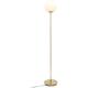 Atmosphera - Lampadaire Dris métal doré H134cm créateur d'intérieur - Or