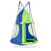 Costway 2-in-1 40 Inch Kids Hanging Chair Detachable Swing Tent Set-Green