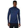 Under Armour Men's Tech 2.0 1/2 Zip-up Long Sleeve T-shirt Sweatshirt, Academy Blue (409)/Steel, XXL Tall