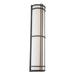 Modern Forms Skyscraper 27 Inch Tall 4 Light LED Outdoor Wall Light - WS-W68637-BK