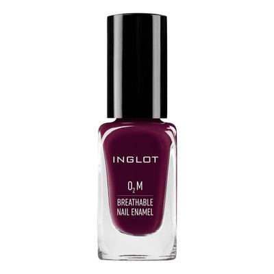 Inglot O2M Atmungsaktiv Nagellack Nr. 412 11 ml Schwarz