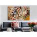 Vault W Artwork Composition VII by Wassily Kandinsky - Multi-Piece Image Print on Canvas Metal in Orange | 40 H x 60 W x 1.5 D in | Wayfair