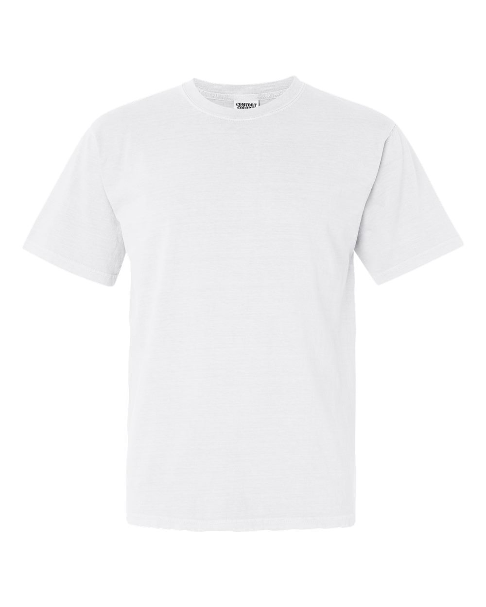 Comfort Colors C1717 Adult Heavyweight T-Shirt in White size 3XL | Ringspun Cotton 1717, CC1717