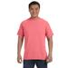 Comfort Colors C1717 Adult Heavyweight T-Shirt in Neon Red Orange size Small | Ringspun Cotton 1717, CC1717