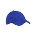 Big Accessories BX001Y Youth 6-Panel Brushed Twill Unstructured Cap in Royal Blue | Cotton
